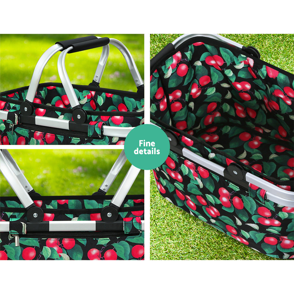 Alfresco Picnic Basket – Your Perfect Companion for Outdoor Adventures - Cherries