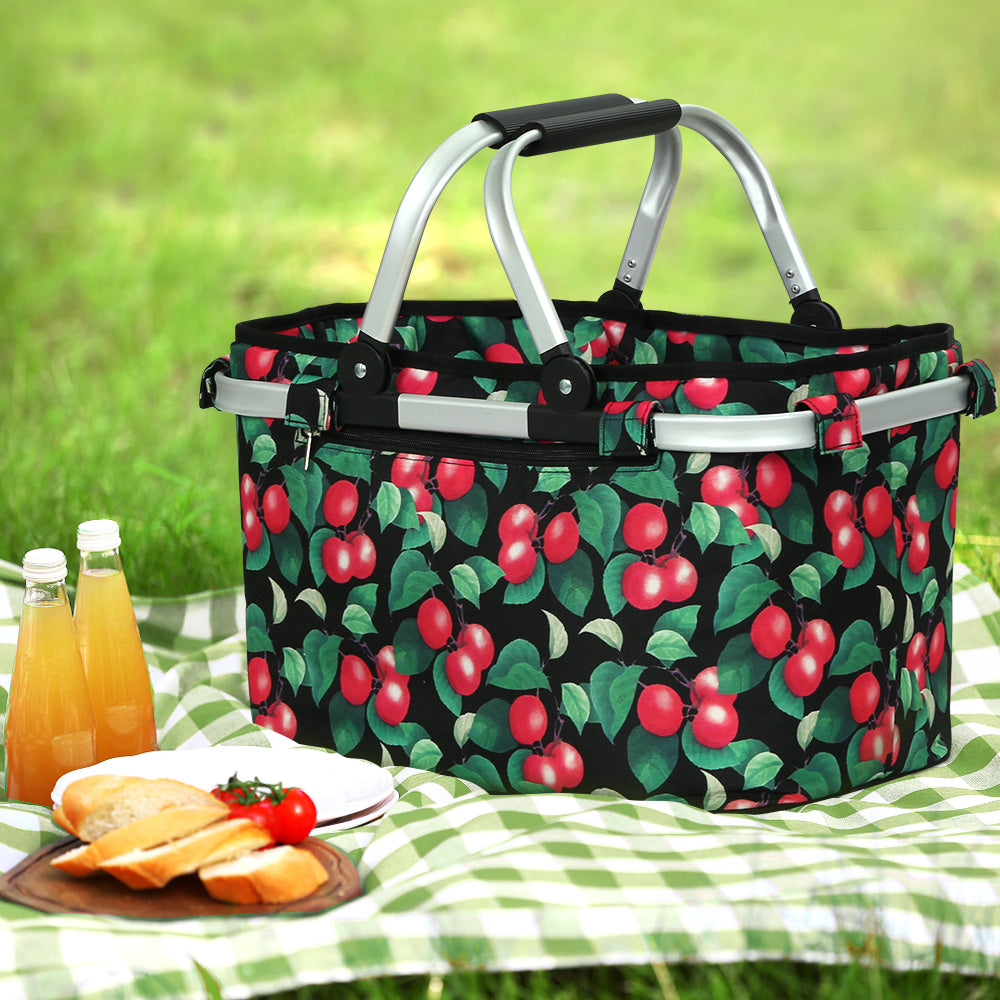 Alfresco Picnic Basket – Your Perfect Companion for Outdoor Adventures - Cherries