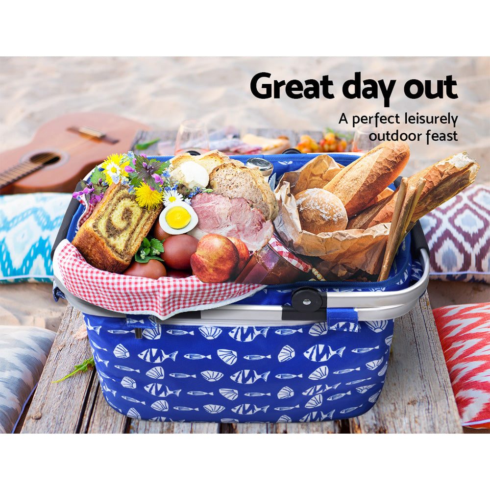 Alfresco Picnic Basket – Your Perfect Companion for Outdoor Adventures - Blue Sea Life